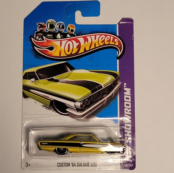 Hot Wheels HW Showroom Custom '64 Galaxie 500 113/247 2013 New Sealed - Picture 1 of 3